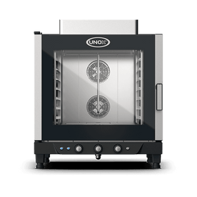 Cuptor UNOX pentru bucatarie CHEFLUX 7 tavi GN 11 alimentare pe gaz, comenzi electromecanice