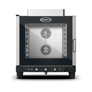 Cuptor UNOX pentru bucatarie CHEFLUX 7 tavi GN 11 alimentare pe gaz, comenzi electromecanice