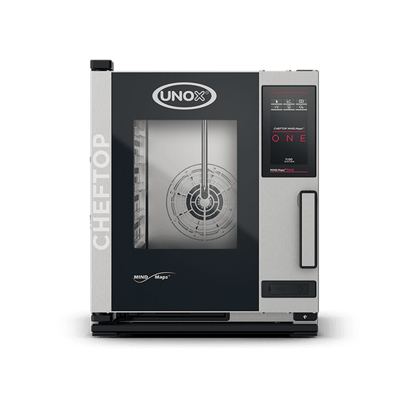 Cuptor UNOX pentru bucatarie CHEFTOP MIND.Maps COMPACT ONE 5 tavi GN 23 alimentare electrica, comenzi touch screen cu...
