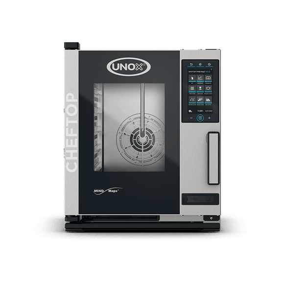 Cuptor UNOX pentru bucatarie CHEFTOP MIND.Maps COMPACT PLUS 5 tavi GN 11 alimentare electrica, comenzi touch screen cu...