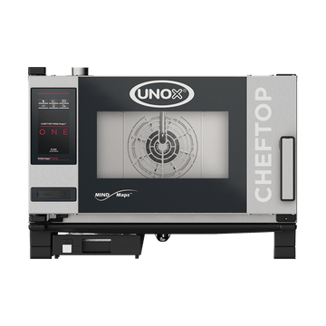 Cuptor UNOX pentru bucatarie CHEFTOP MIND.Maps ONE 3 tavi GN 11 alimentare electrica, comenzi touch screen cu display 9.5