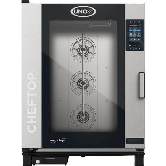 Cuptor UNOX pentru bucatarie CHEFTOP MIND.Maps PLUS 10 tavi GN 21 alimentare electrica, comenzi touch screen cu display 9.5