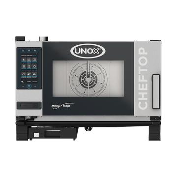 Cuptor UNOX pentru bucatarie CHEFTOP MIND.Maps PLUS 3 tavi GN 11 alimentare electrica, comenzi touch screen cu display 9.5