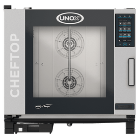 Cuptor UNOX pentru bucatarie CHEFTOP MIND.Maps PLUS 6 tavi GN 21 alimentare pe gaz, comenzi touch screen cu display 9.5