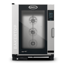 Cuptor UNOX pentru patiserie BAKERTOP MIND.Maps PLUS 10 tavi 600x400 alimentare pe gaz, comenzi touch screen cu display 9.5