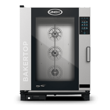Cuptor UNOX pentru patiserie BAKERTOP MIND.Maps PLUS 10 tavi 600x400 alimentare pe gaz, comenzi touch screen cu display 9.5