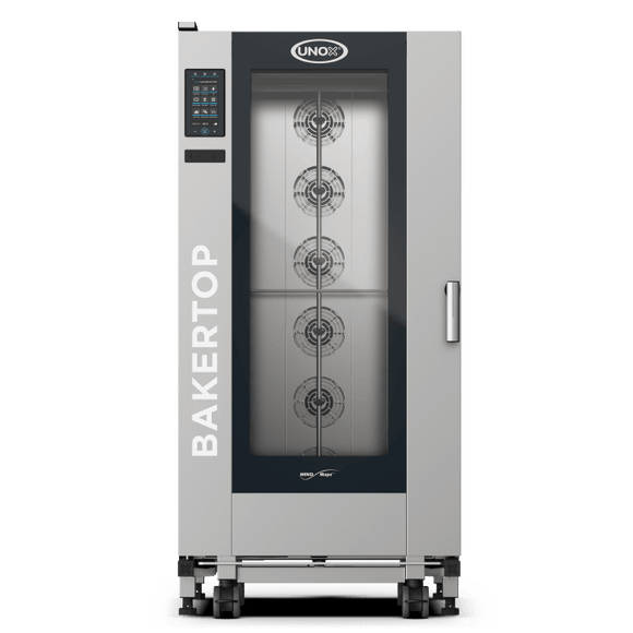 Cuptor UNOX pentru patiserie BAKERTOP MIND.Maps PLUS 16 tavi 600x400 alimentare pe gaz, comenzi touch screen cu display 9.5