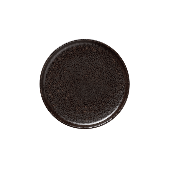 Farfurie plata, Ø 22 cm, set de 6 bucati, seria One, culoare Metallic Brown html Set de 6 farfurii