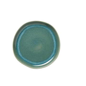 Farfurie plata, Ø 22 cm, set de 6 bucati, seria Organic, culoare Myrtle Green html Set de 6 farfurii