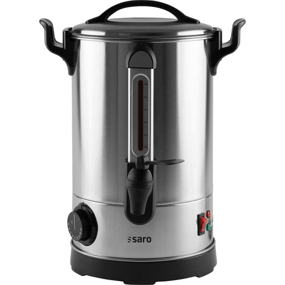 Fierbator vin, ceai, 6 L, 1,6 kW, termostat reglabil Material carcasa si capac otel