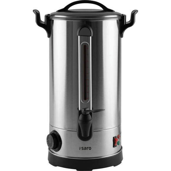 Fierbator vin, ceai, 9 L, 1,6 kW, termostat reglabil Material carcasa si capac otel