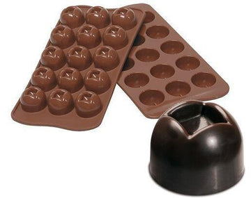 Forma silicon pentru praline ciocolata, model Imperial 15 X 10 ml Ø 28 H 20 mm