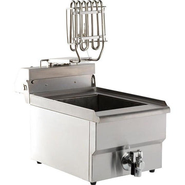 Friteuza electrica de banc 1X10 L, 5kW, 400V