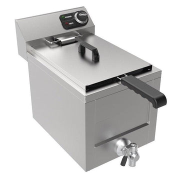 Friteuza electrica de banc 1X8L, 3KW, 230V