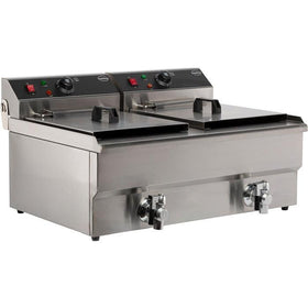 Friteuza electrica de banc 2X10 L, 2x5 kW, 400V