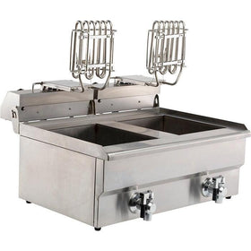 Friteuza electrica de banc 2X8L, 2x3.3 kW, 230 V