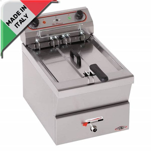 Friteuza electrica 12L, 7 kW, 380 V, productie Italia
