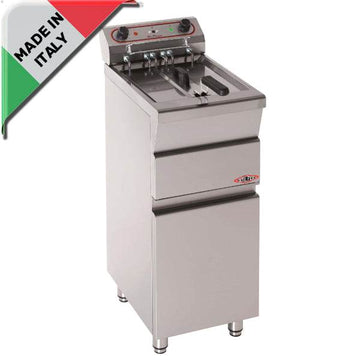 Friteuza electrica 15L, 3kW, 230 V productie Italia