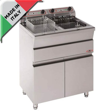 Friteuza electrica 2x15L, 2x8.25 kW, 380 productie Italia