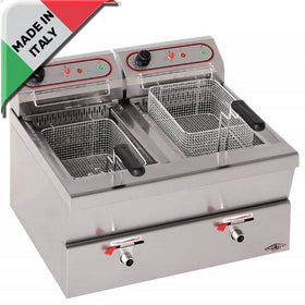 Friteuza electrica 2x9L, 2x3,45 kW, 230 V,productie Italia