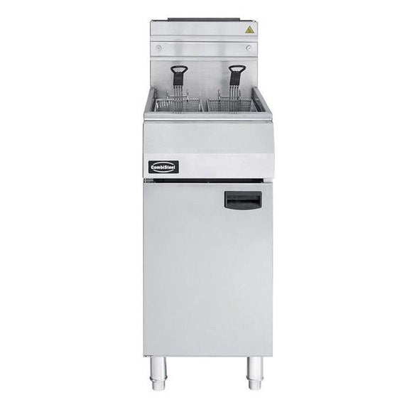 Friteuza pe gaz 21L, 27 kW