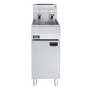 Friteuza pe gaz propan (butelie) 21L, 27 kW