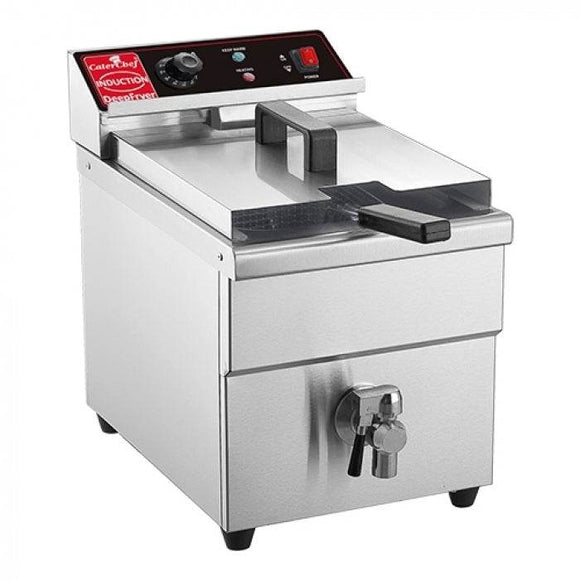 Friteuza pe inductie 8L, 3.5 kW, 230V
