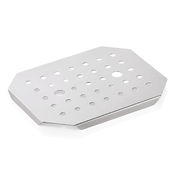 Fund fals inox perforat pentru tava GN 12 Confectionat din inox AISI 304