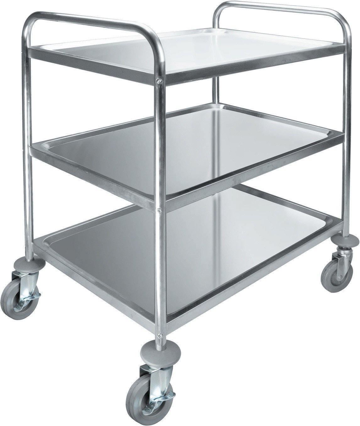 Gheridon inox cu 3 polite | eurogastro.ro