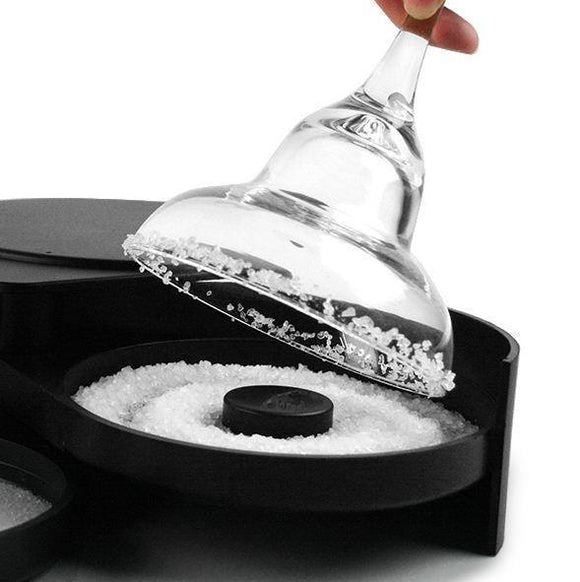 Glazurator bordurator pahare Ø15 cm, negru