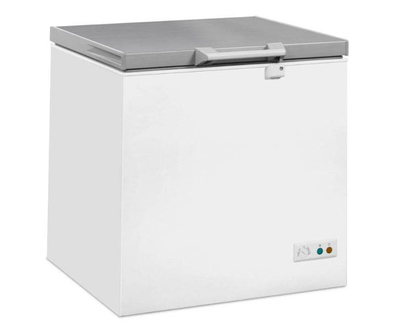 Lada congelare 200 L, capac inox, -18-24C Inchidere cu cheie Tip de