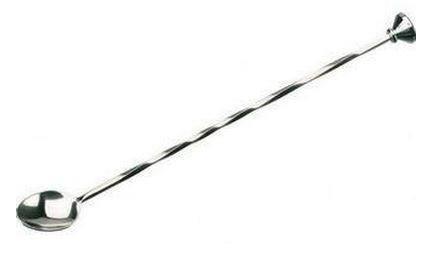 Lingurita agitatoare inox cu muddler 28 cm