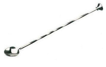 Lingurita agitatoare inox cu muddler 28 cm