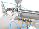 Masina automata de dozat si umplut pneumatica MECH-MASZ D-MAX – inox, dozaj max. 1400 ml – detaliu