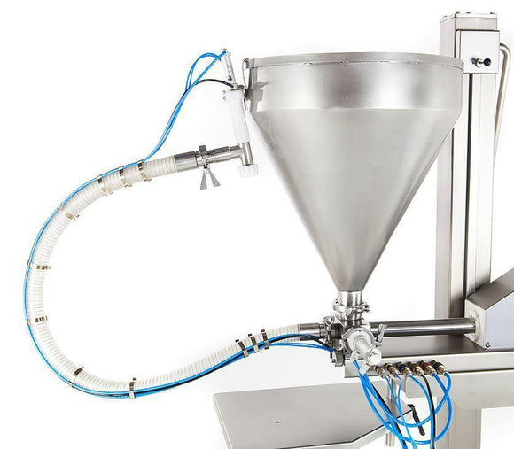 Masina automata de dozat si umplut pneumatica MECH-MASZ D-MAX – inox, dozaj max. 1400 ml – detaliu
