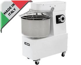 Malaxor aluat cu cap fix, 10 Lt, 8 kg aluat, cu timer si roti, 230 V Malaxor aluat cu spirala ideal