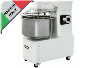 Malaxor aluat cu cap fix, 16 Lt, 12 kg aluat, cu timer si roti, 230 V Malaxor aluat cu spirala ideal