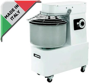 Malaxor aluat cu cap fix, 7 Lt, 5 kg aluat, cu timer si roti, 230 V Malaxor aluat cu spirala ideal