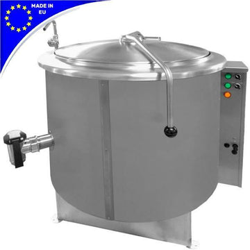 Marmita alim. gaz, incalzire indirecta 200 L, 31.5 kW