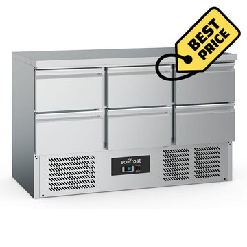 Masa refrigerata inox cu 6 sertare, temp. 2 8 C, agregat inferior html Masa refrigerată din inox