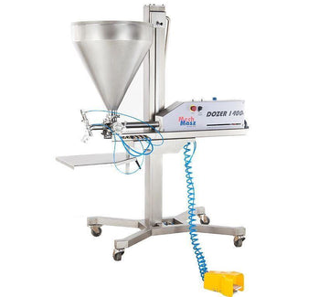 Masina automata de dozat si umplut pneumatica MECH-MASZ D-MAX – inox, dozaj max. 1400 ml