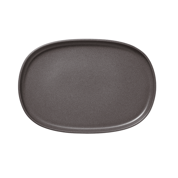 Platou, 33 x 23 cm, set de 4 bucati, seria One, culoare Stone Grey