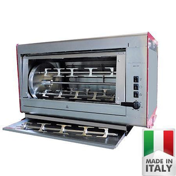 Rotisor planetar 4 axe16 pui, alim. gaz 12 kW, Elangrill - Italia