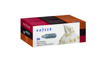 Sifon inox profesional pentru frisca 1L 50 Patroane - KAYSER- PROMO