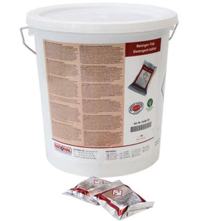Set 100 pastile rosii RATIONAL pentru spalare cuptoare
