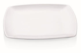 Set 6 farfurii plate dreptunghiulare Italia - 21x21 cm, portelan