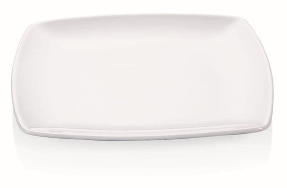 Set 6 farfurii plate dreptunghiulare Italia - 24x24 cm, portelan