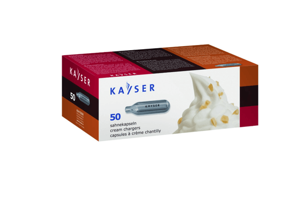Sifon inox profesional pentru frisca 1L 50 Patroane - KAYSER- PROMO