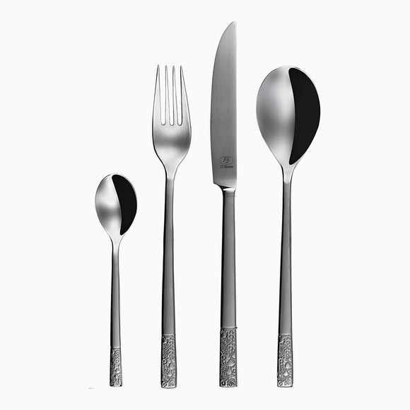 Tacamuri gama Fiori finisaj lucios, inox 1810 forjat