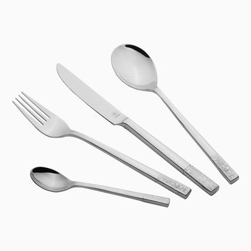 Tacamuri gama Fiori finisaj lucios, inox 1810 forjat